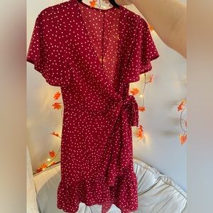 Red Polka Dot Dress
